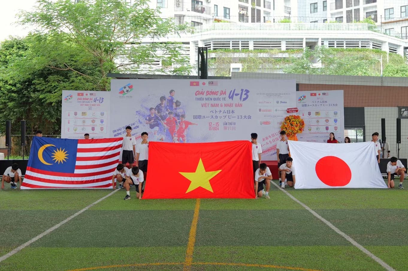 Khai mạc Giải bóng đá Thiếu niên quốc tế U13 Việt Nam – Nhật Bản.