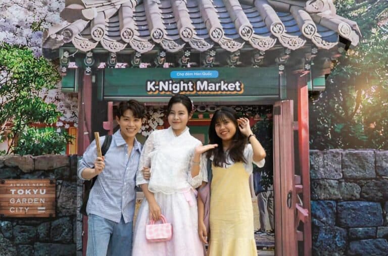 K-Night Market - Đêm sôi động cùng văn hóa Hàn Quốc.